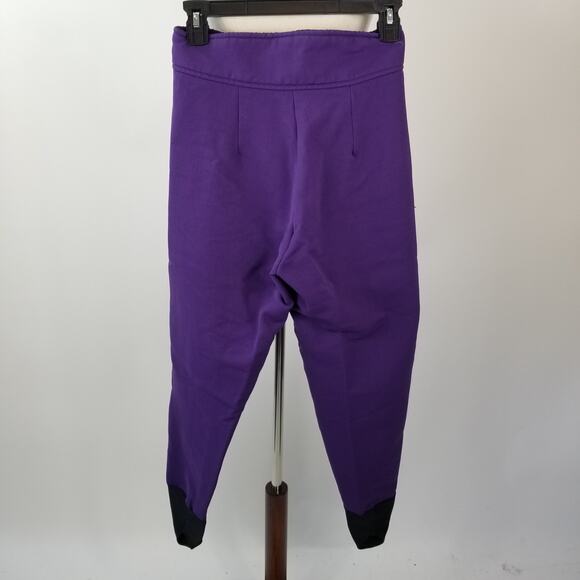 Kaelin Schoeller Ski fans Purple Vintage Ski Snow Stirrup Pants 8 - Picture 2 of 4